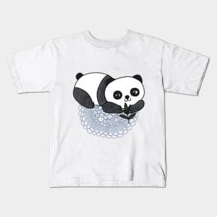 Charming Panda Bears: Cute Panda Kids T-Shirt